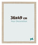Bilderrahmen 36x49cm Sonoma Eiche MDF Bologna Vorne Messe | Yourdecoration.de