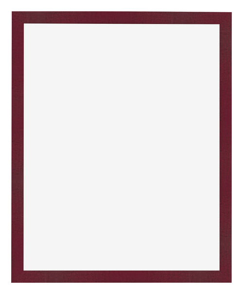 Bilderrahmen 36x49cm Weinrot Gewischt MDF Bologna Vorne | Yourdecoration.de