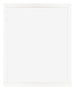 Bilderrahmen 36x49cm Weiss Hochglanz MDF Bologna Vorne | Yourdecoration.de