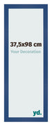 Bilderrahmen 37 5x98 cm Dunkelblau MDF Bologna Vorne Messe | Yourdecoration.de