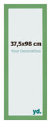 Bilderrahmen 37 5x98 cm Grun MDF Bologna Vorne Messe | Yourdecoration.de