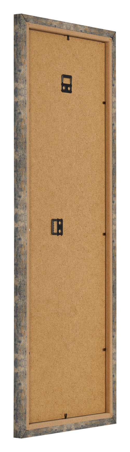Bilderrahmen 37 5x98cm Blau Gold Meliert MDF Bologna Ruckseite Schrag | Yourdecoration.de