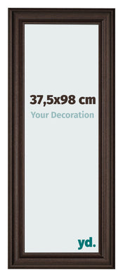 Bilderrahmen 37 5x98cm Eiche Dunkel MDF Lazio Vorne Messe | Yourdecoration.de