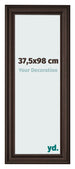 Bilderrahmen 37 5x98cm Eiche Dunkel MDF Lazio Vorne Messe | Yourdecoration.de