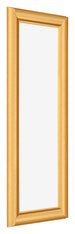 Bilderrahmen 37 5x98cm Gold Matt MDF Lazio Vorne Schrag | Yourdecoration.de