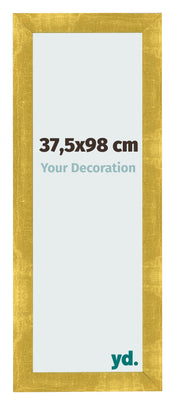 Bilderrahmen 37 5x98cm Gold Vintage MDF Pisa Vorne Messe | Yourdecoration.de
