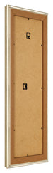 Bilderrahmen 37 5x98cm Metallglanz MDF Lazio Ruckseite Schrag | Yourdecoration.de