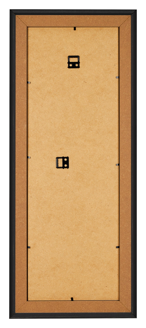 Bilderrahmen 37 5x98cm Schwarz Gemasert MDF Lazio Ruckseite | Yourdecoration.de