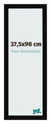 Bilderrahmen 37 5x98cm Schwarz Hochglanz MDF Bologna Vorne Messe | Yourdecoration.de
