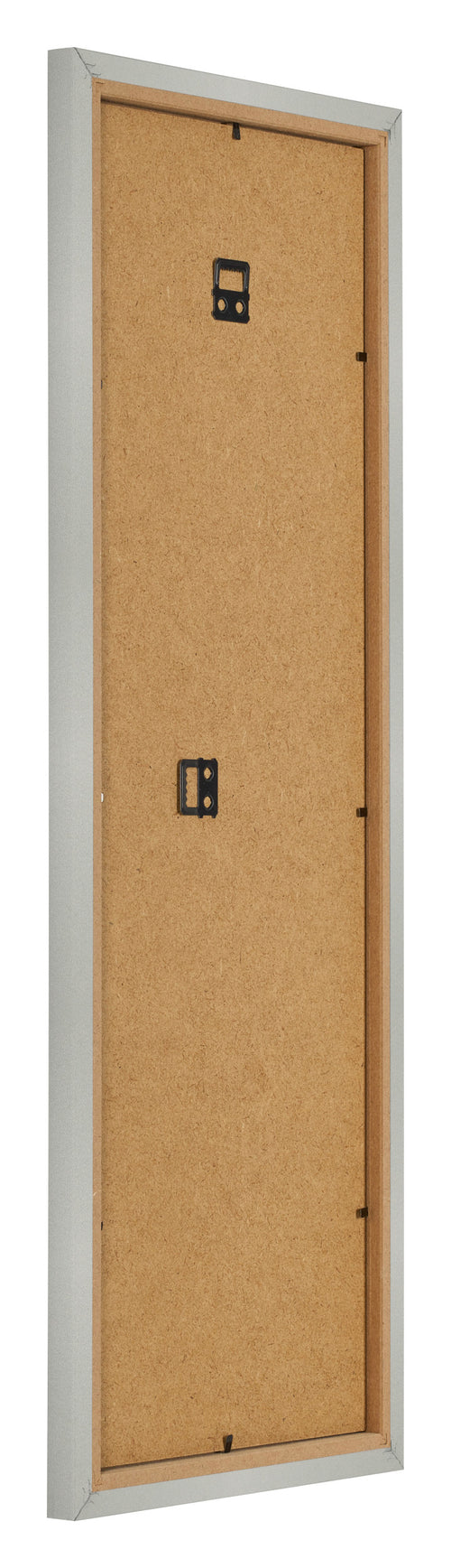 Bilderrahmen 37 5x98cm Silber Matt MDF Bologna Ruckseite Schrag | Yourdecoration.de