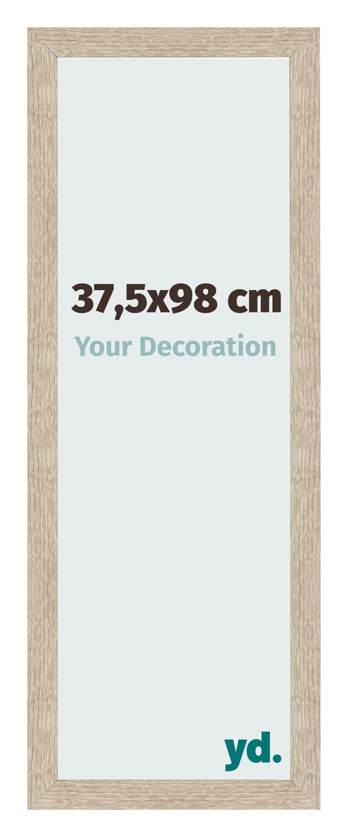 Bilderrahmen 37 5x98cm Sonoma Eiche MDF Bologna Vorne Messe | Yourdecoration.de