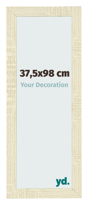 Bilderrahmen 37 5x98cm Sonoma Eiche MDF Pisa Vorne Messe | Yourdecoration.de