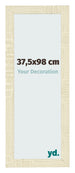 Bilderrahmen 37 5x98cm Sonoma Eiche MDF Pisa Vorne Messe | Yourdecoration.de