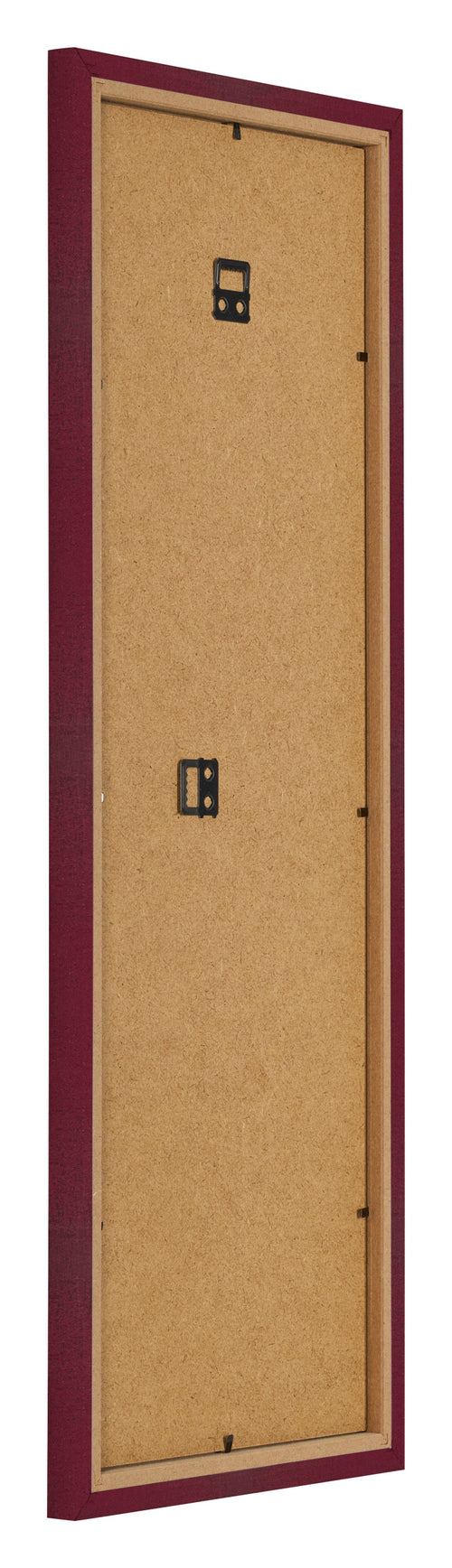 Bilderrahmen 37 5x98cm Weinrot Gewischt MDF Bologna Ruckseite Schrag | Yourdecoration.de