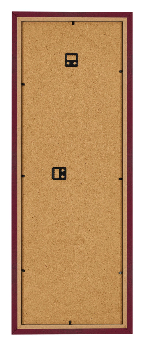 Bilderrahmen 37 5x98cm Weinrot Gewischt MDF Bologna Ruckseite | Yourdecoration.de