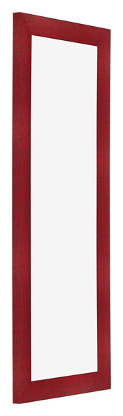 Bilderrahmen 37 5x98cm Weinrot Gewischt MDF Pisa Vorne Schrag | Yourdecoration.de