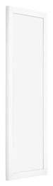Bilderrahmen 37 5x98cm Weiss Matt MDF Bologna Vorne Schrag | Yourdecoration.de