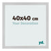 Bilderrahmen 40x40cm Edelstahl MDF Bologna Vorne Messe | Yourdecoration.de