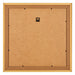 Bilderrahmen 40x40cm Gold Matt MDF Lazio Ruckseite | Yourdecoration.de