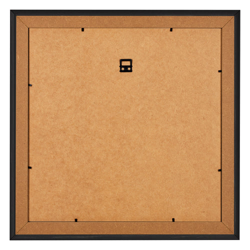 Bilderrahmen 40x40cm Schwarz Gemasert MDF Lazio Ruckseite | Yourdecoration.de