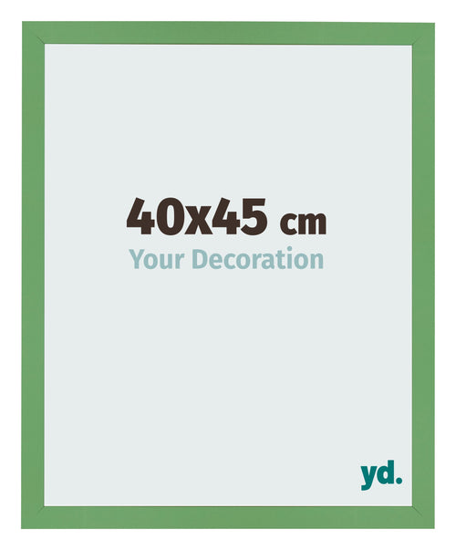 Bilderrahmen 40x45 cm Grun MDF Bologna Vorne Messe | Yourdecoration.de