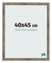 Bilderrahmen 40x45 cm Metall Vintage MDF Bologna Vorne Messe | Yourdecoration.de