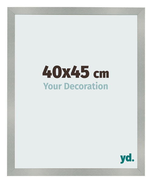 Bilderrahmen 40x45cm Aluminium Gebürstet MDF Bologna Vorne Messe | Yourdecoration.de
