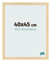 Bilderrahmen 40x45cm Buche Dekor MDF Bologna Vorne Messe | Yourdecoration.de