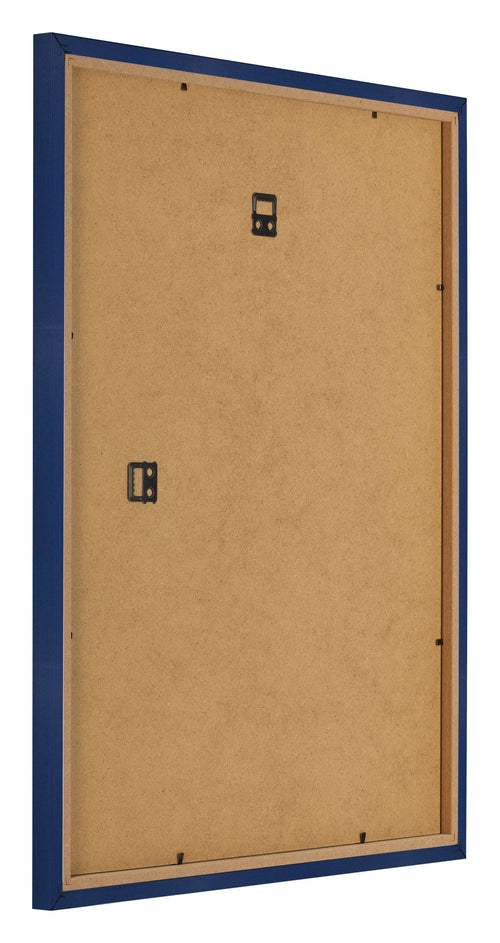 Bilderrahmen 40x45cm Dunkelblau Gewischt MDF Bologna Ruckseite Schrag | Yourdecoration.de