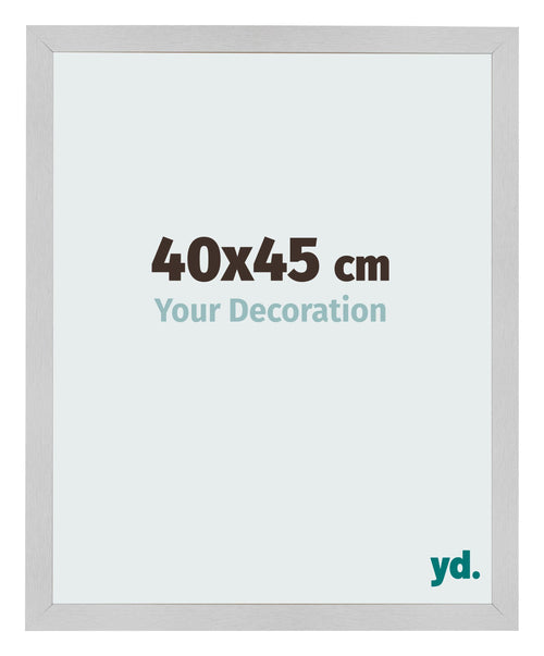 Bilderrahmen 40x45cm Edelstahl MDF Bologna Vorne Messe | Yourdecoration.de