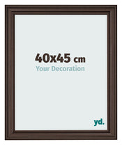 Bilderrahmen 40x45cm Eiche Dunkel MDF Lazio Vorne Messe | Yourdecoration.de