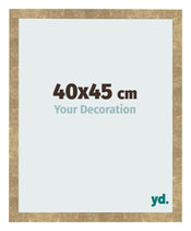 Bilderrahmen 40x45cm Gold Antik MDF Bologna Vorne Messe | Yourdecoration.de