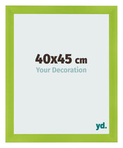 Bilderrahmen 40x45cm Grün MDF Pisa Vorne Messe | Yourdecoration.de
