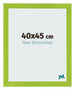 Bilderrahmen 40x45cm Grün MDF Pisa Vorne Messe | Yourdecoration.de