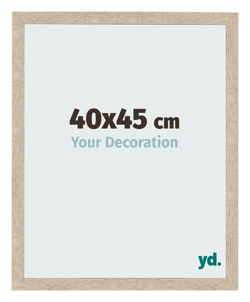 Bilderrahmen 40x45cm Sonoma Eiche MDF Bologna Vorne Messe | Yourdecoration.de