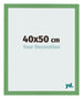 Bilderrahmen 40x50 cm Grun MDF Bologna Vorne Messe | Yourdecoration.de