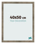 Bilderrahmen 40x50 cm Metall Vintage MDF Bologna Vorne Messe | Yourdecoration.de