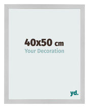 Bilderrahmen 40x50cm Edelstahl MDF Bologna Vorne Messe | Yourdecoration.de