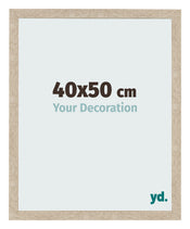 Bilderrahmen 40x50cm Sonoma Eiche MDF Bologna Vorne Messe | Yourdecoration.de