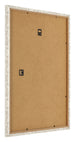Bilderrahmen 40x50cm Weiß Vintage MDF Bologna Ruckseite Schrag | Yourdecoration.de