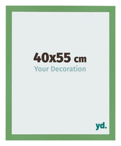 Bilderrahmen 40x55 cm Grun MDF Bologna Vorne Messe | Yourdecoration.de