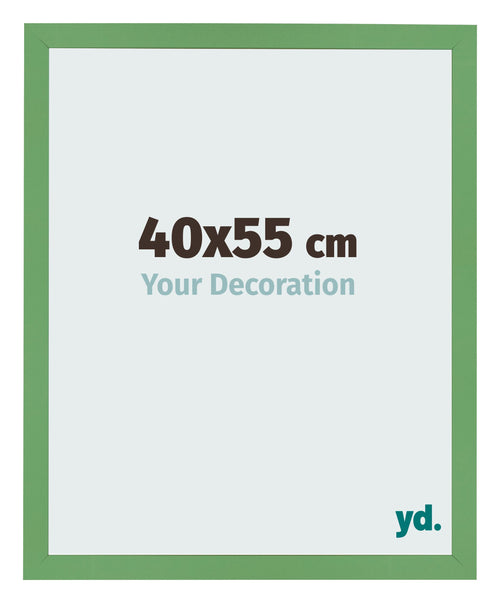 Bilderrahmen 40x55 cm Grun MDF Bologna Vorne Messe | Yourdecoration.de