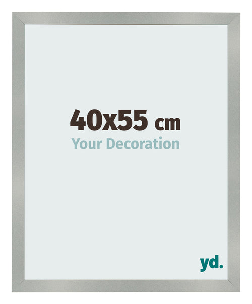 Bilderrahmen 40x55cm Aluminium Gebürstet MDF Bologna Vorne Messe | Yourdecoration.de