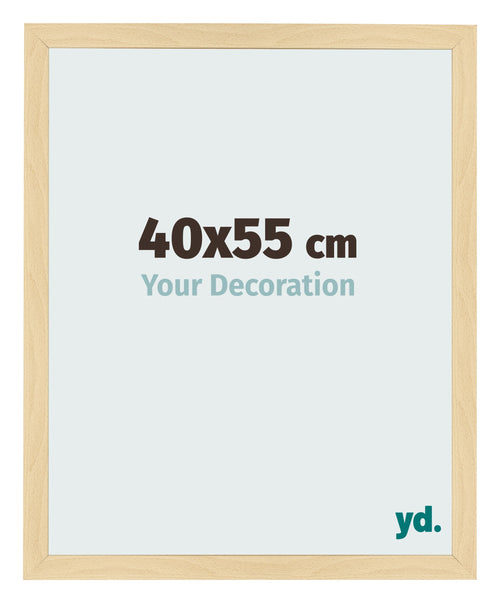 Bilderrahmen 40x55cm Buche Dekor MDF Bologna Vorne Messe | Yourdecoration.de
