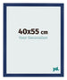 Bilderrahmen 40x55cm Dunkelblau Gewischt MDF Bologna Vorne Messe | Yourdecoration.de