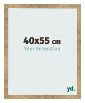Bilderrahmen 40x55cm Gold Antik MDF Bologna Vorne Messe | Yourdecoration.de