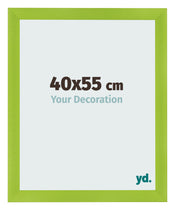 Bilderrahmen 40x55cm Grün MDF Pisa Vorne Messe | Yourdecoration.de
