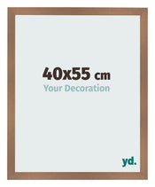 Bilderrahmen 40x55cm Kupfer Dekor MDF Bologna Vorne Messe | Yourdecoration.de