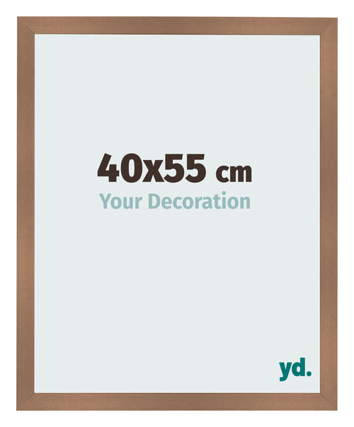 Bilderrahmen 40x55cm Kupfer Dekor MDF Bologna Vorne Messe | Yourdecoration.de