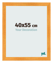 Bilderrahmen 40x55cm Orange MDF Pisa Vorne Messe | Yourdecoration.de